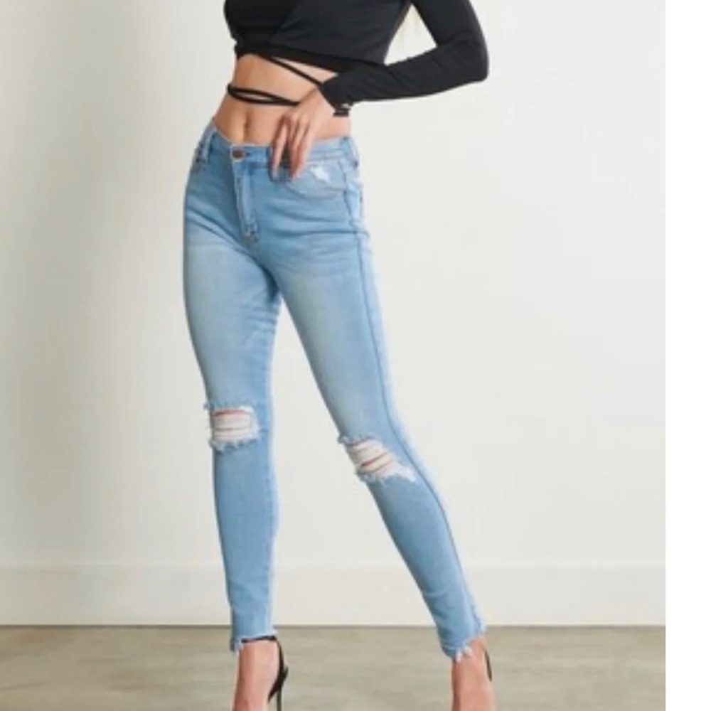 Light washed jeans